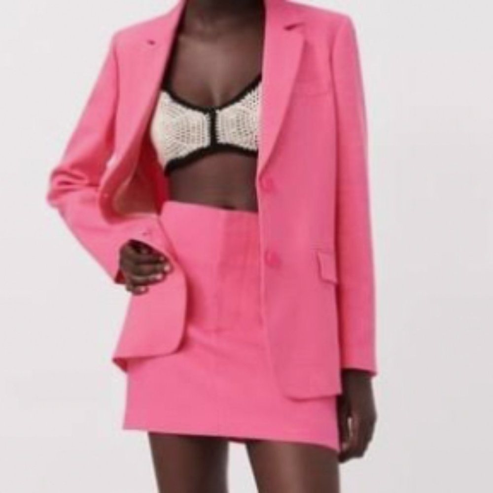 Hot Pink Zara Blazer